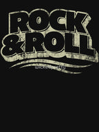 Rock & Roll-Outline Lettering Shirt