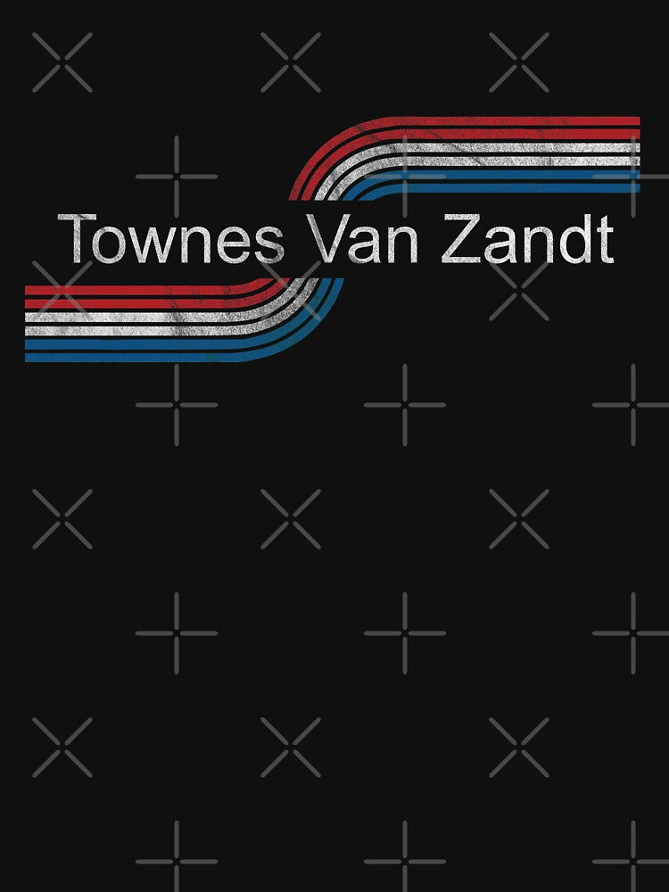 Townes Van Zandt Biker Style Shirt