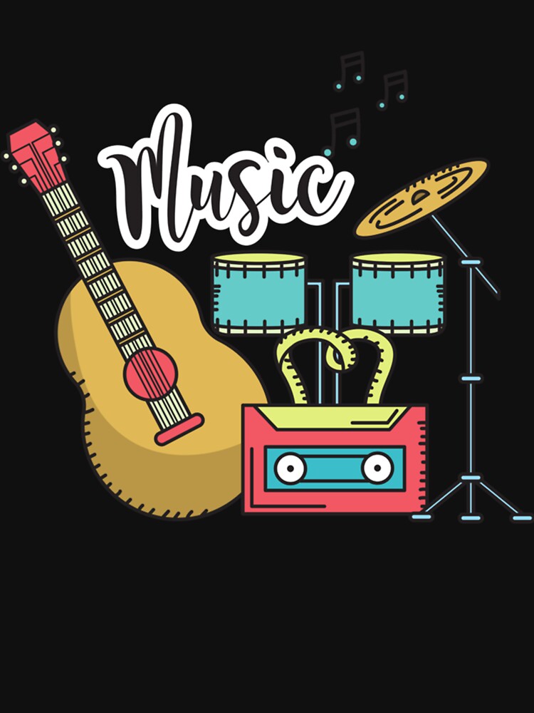 Cool Music Design Tank Top Shirt