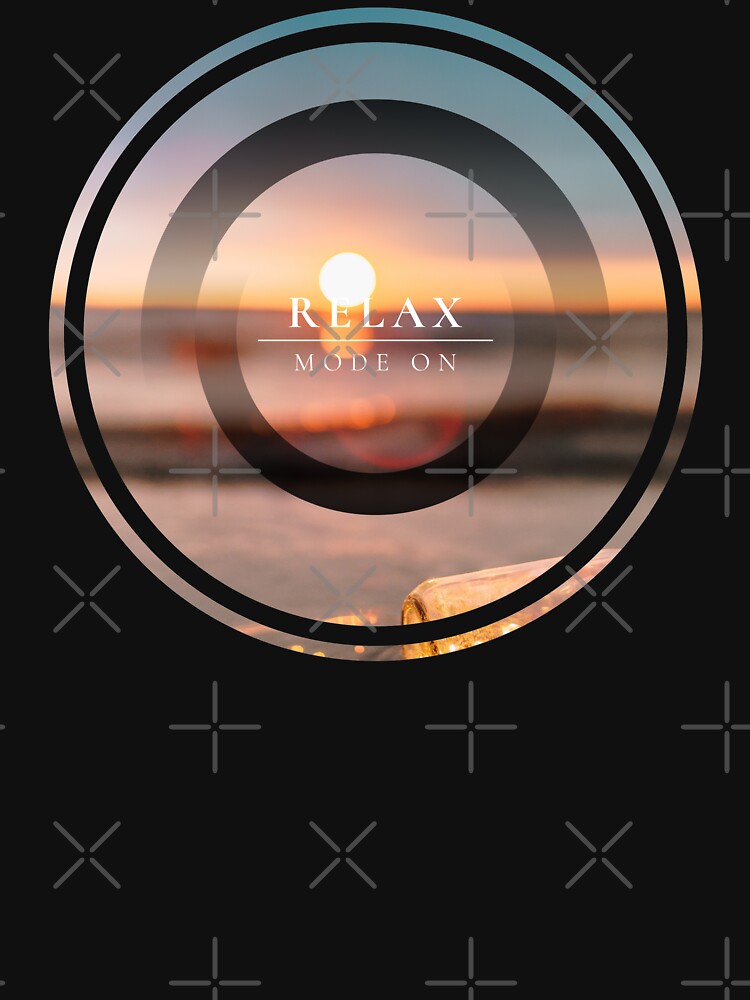 Vinyl Record Relax Mode On Shirt