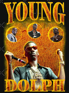 Young Dolph Fire Bootleg Vintage Shirt