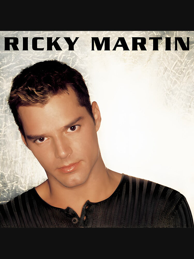 Ricky Martin Inspired Pop Music Fan Art Design Shirt