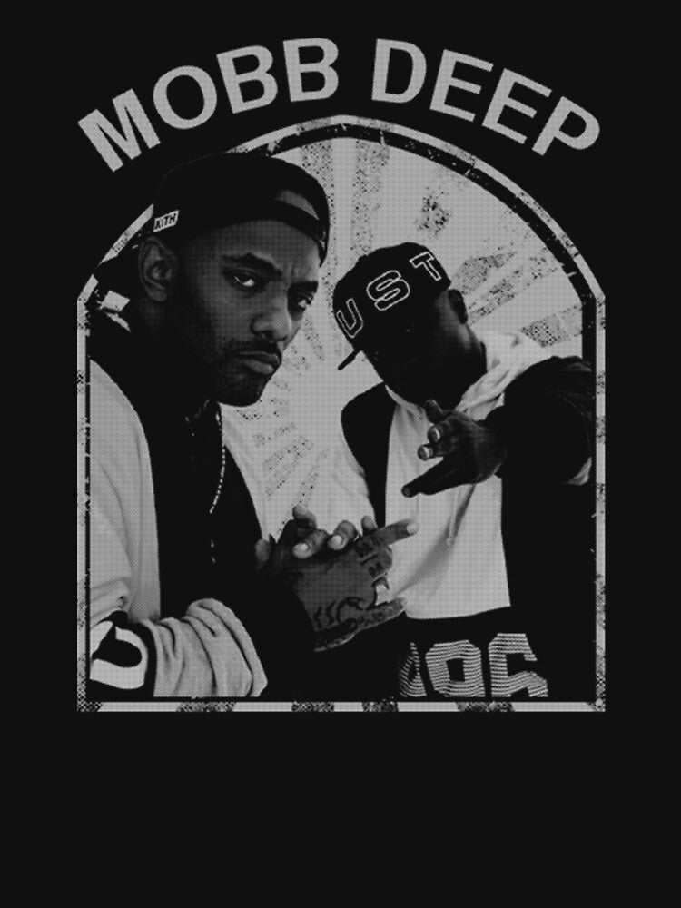 Mobb Deep Black White Shirt