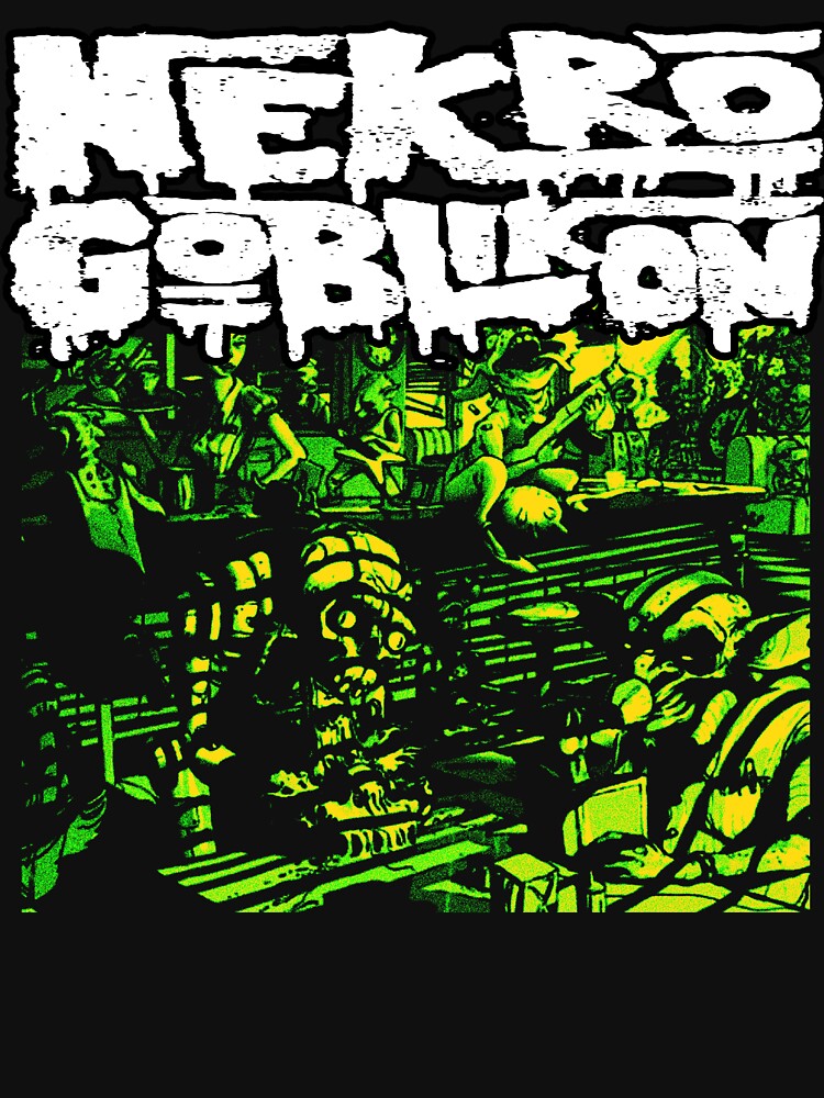 White Typography Band Metal Music Shirt