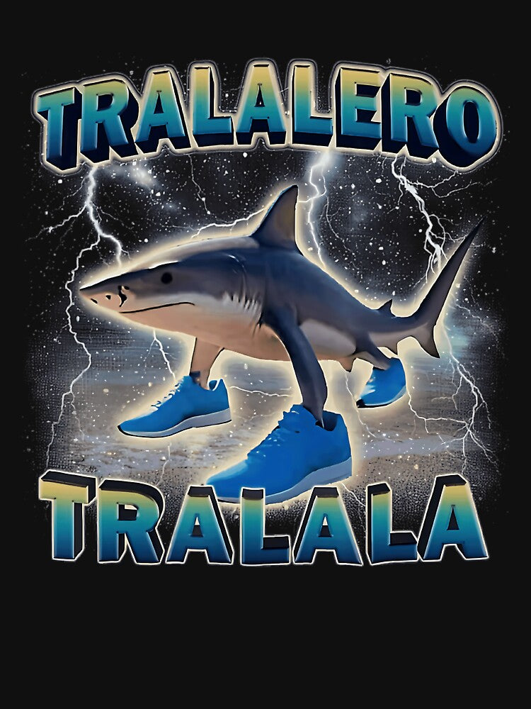 Meme Tralalero Tralala Brainrot Stupid For Men For Women Fun Adult Shirt