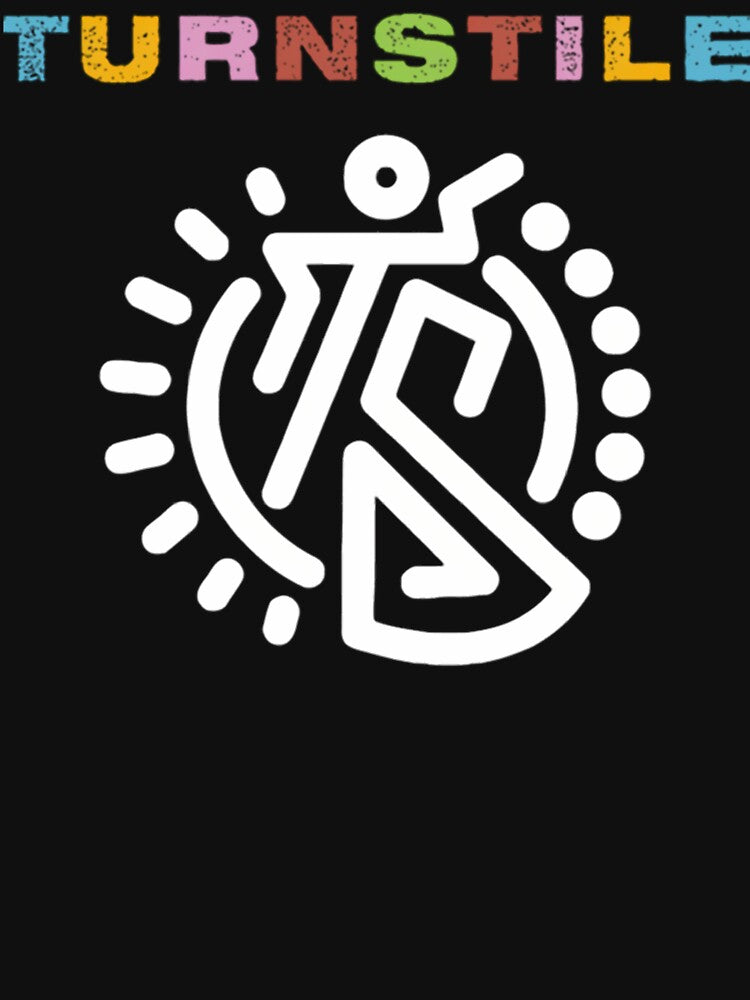 Colorful Band Typography With Dancing Shirt