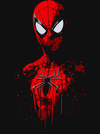 Grunge Spider-Man Portrait Shirt