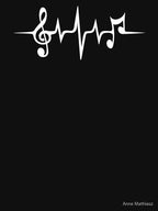 Music Pulse Notes Clef Frequency Wave Sound Dance Shirt