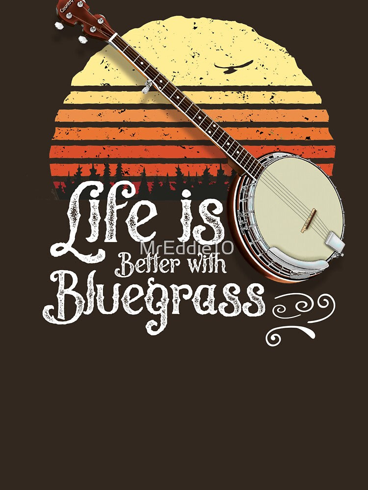 Bluegrass Life 5 String Banjo Player Shirt