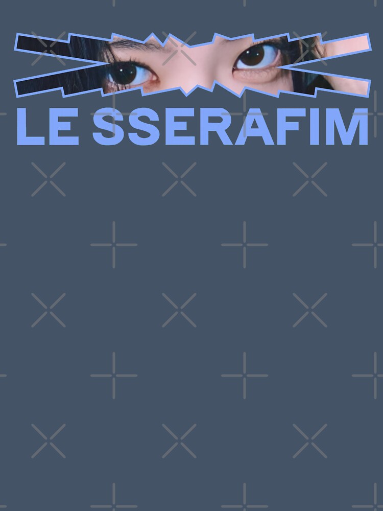 Eunchae Eyes Le Sserafim Logo Ver 1 Kpop Shirt