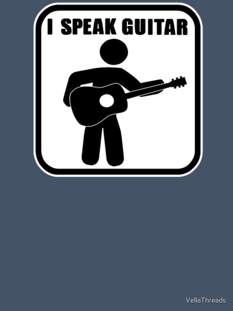 I SPEAK GUITAR Shirt