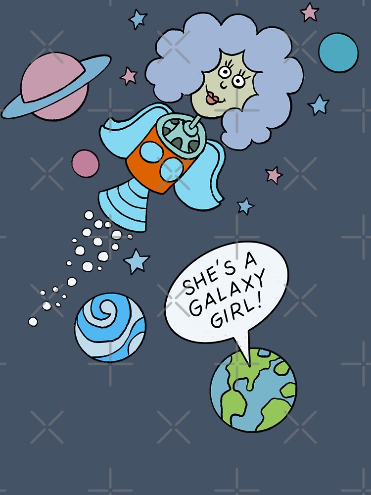 Interplanet Janet - Galaxy Girl Shirt