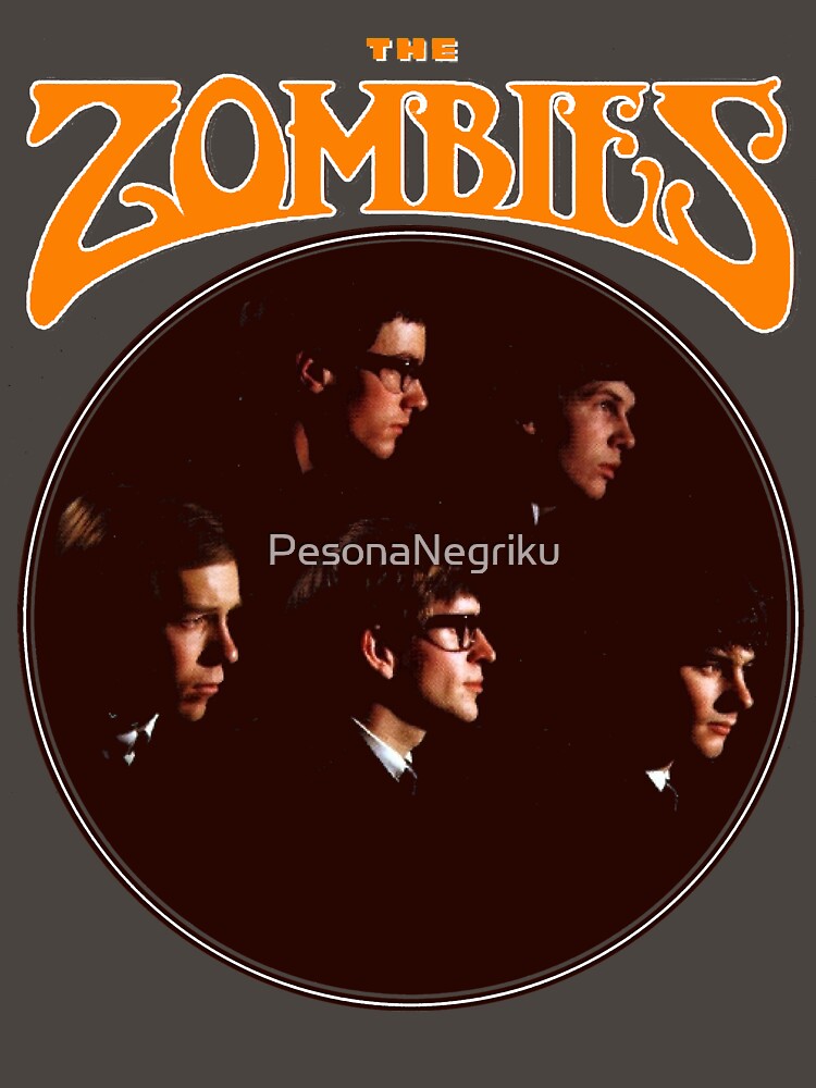 The Zombies English Rock Band Sixties Logo Shirt