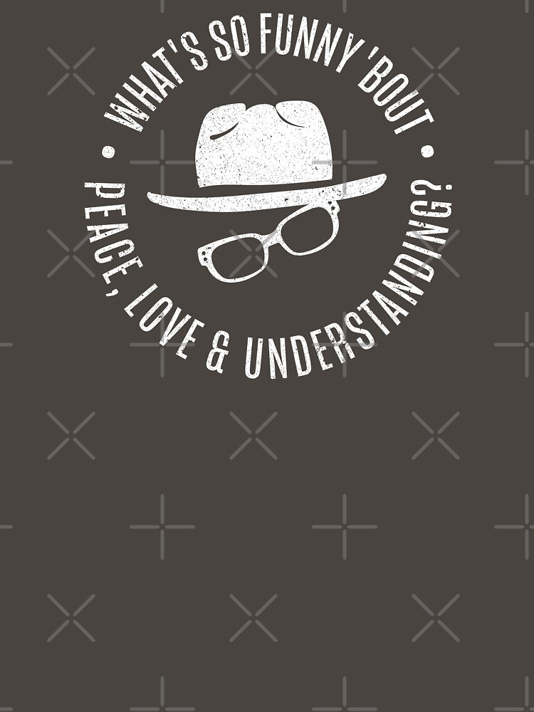 Peace Love And Understanding - Elvis Costello Shirt