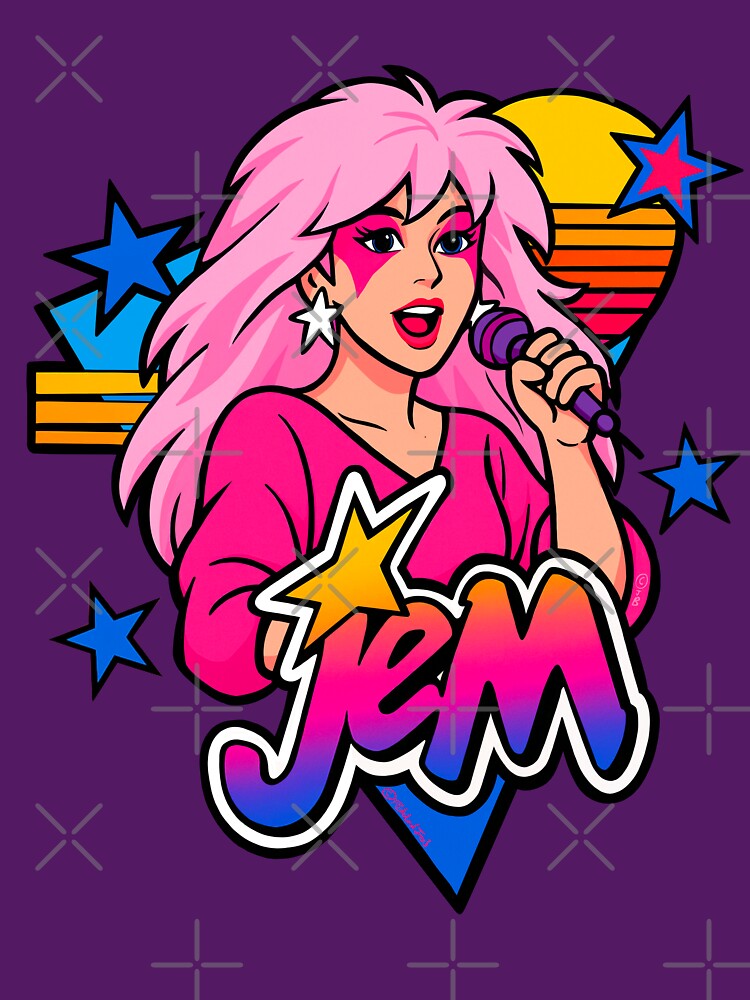 Singing 80S Jem And The Holograms HIGH QUALITY Shirt