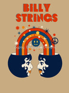 Billy Strings Retro Rainbow Face Planter Shirt