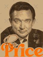 Ray Price Country Profile Icon Tribute Shirt
