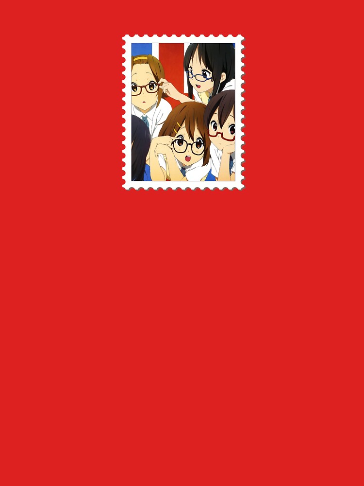 K-Girls British Collector Stamp On Red Shirt