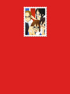 K-Girls British Collector Stamp On Red Shirt
