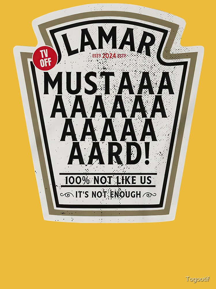 Kendrick Lamar Mustard TV Off Shirt