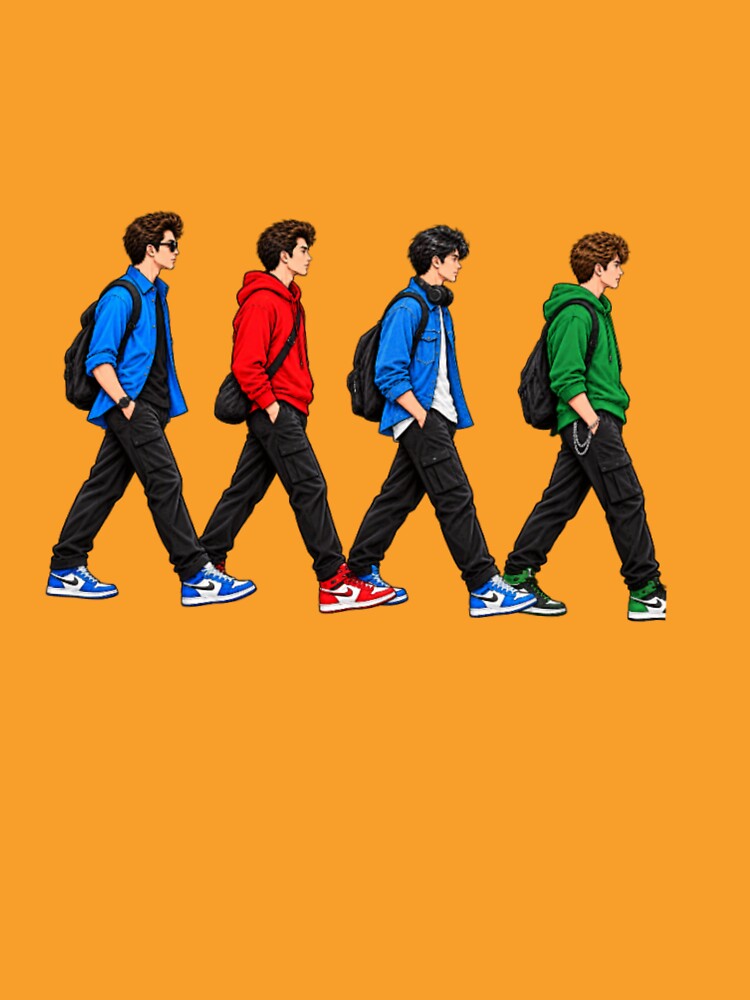 Street Style Squad Colorful Boys Shirt