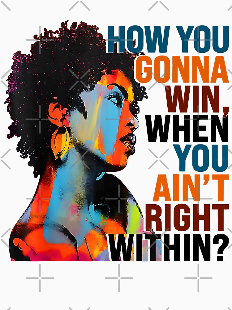Blue Musican How You Gonna Win When You Ain't Right Within Shirt