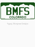 BMFS Colorado License Plate Shirt