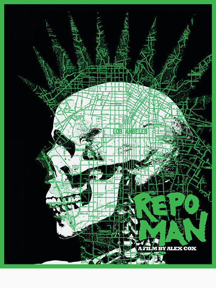 Repo Man LA Map Shirt