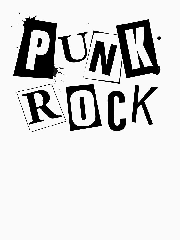 Punk Rock Music Design Shirt