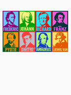 Pop Art Composers Shirt
