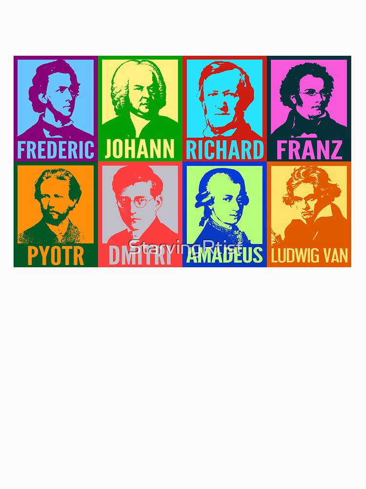 Pop Art Composers Shirt
