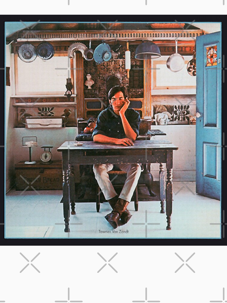 Lover Townes Van Zandt Album Retro Wave Shirt
