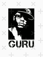 Guru Old School Hip Hop T Shirt