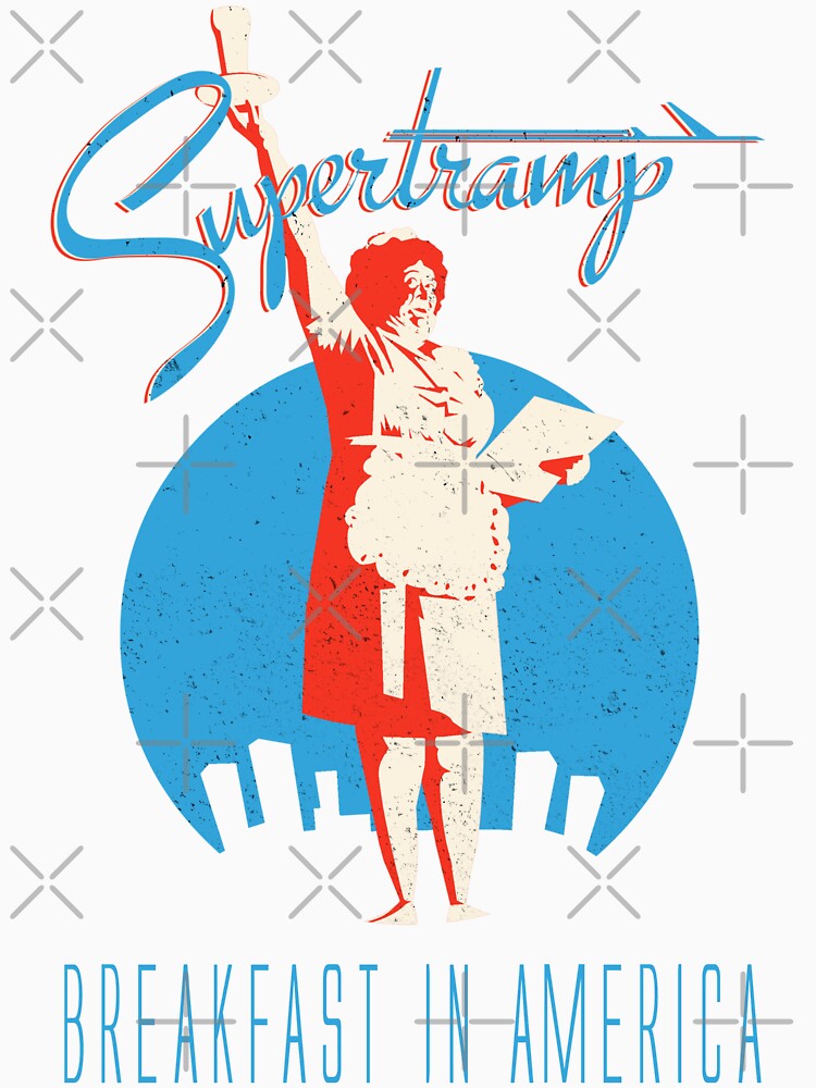 Supertramp Breakfast In America Clear Shirt