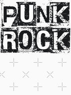 Punk Rock - Black Grunge Block Shirt