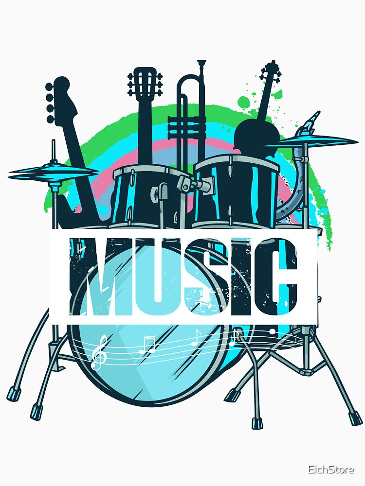 Idea Music Instrument Guitar Shirt