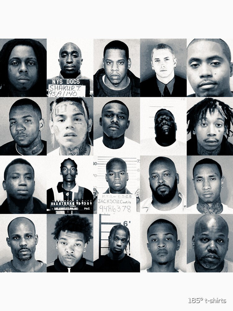 Rappers Mugshots Shirt