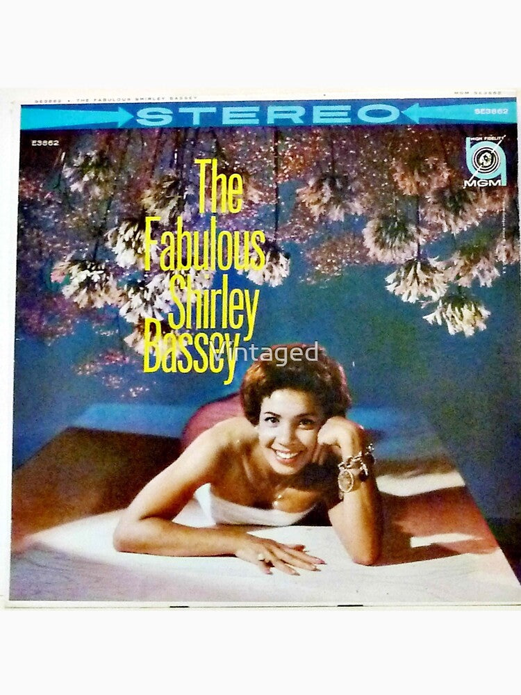 Shirley Bassey Fabulous Bond Pop Singer 60's Shirt