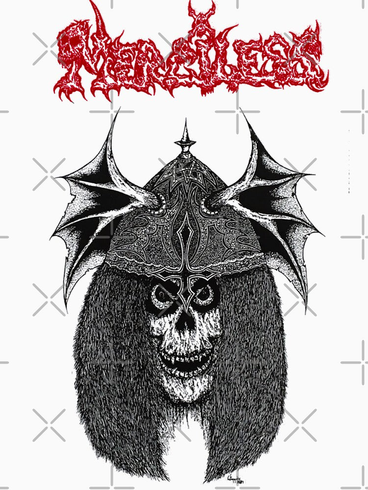 Merciless The Awakening Skullface Shirt