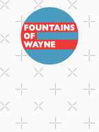 Fountains Of Wayne Red & White Shirt