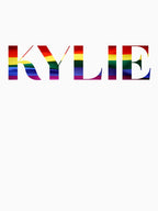 Kylie Pride Rainbow Shirt