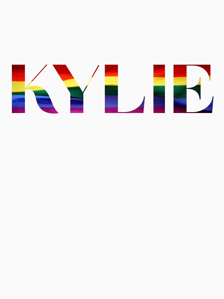 Kylie Pride Rainbow Shirt
