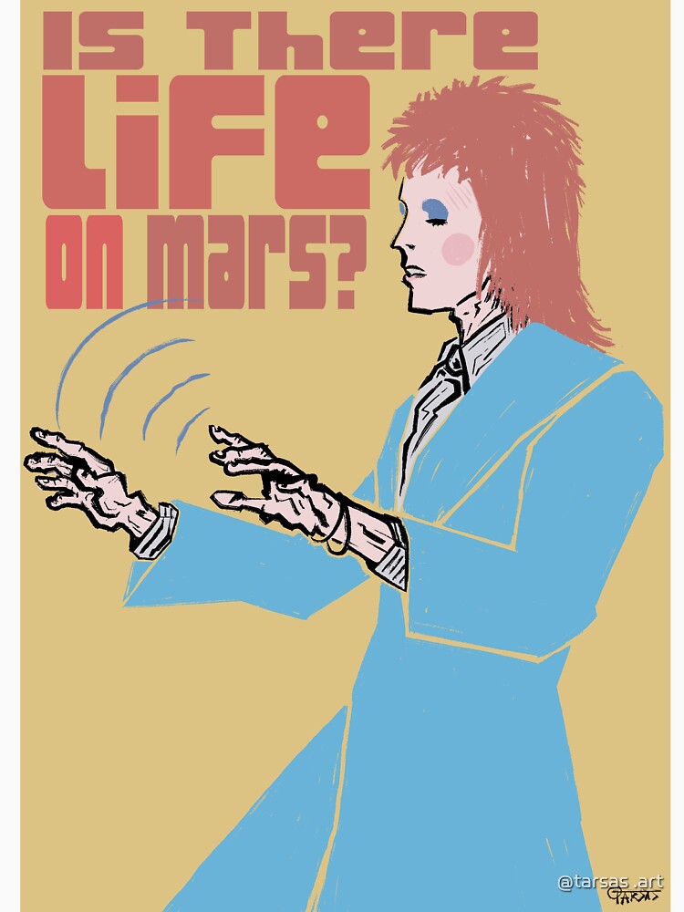Bowie Goes To Mars Shirt
