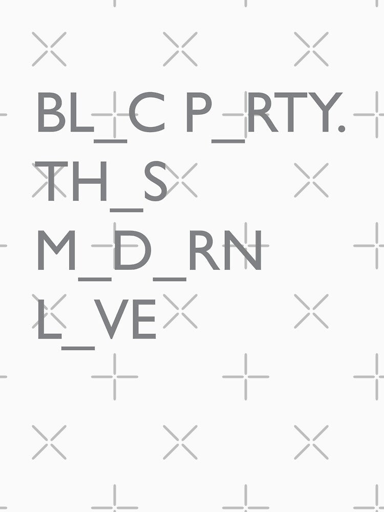 Bloc Party - This Modern Love Shirt