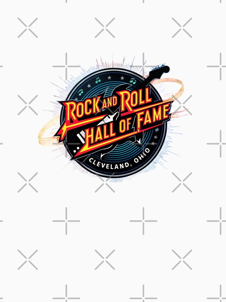 Rock And Roll Hall Of Fame Cleveland Icon Badge Shirt