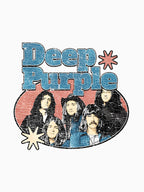Deep Purple Rock Vintage Cracked Shirt