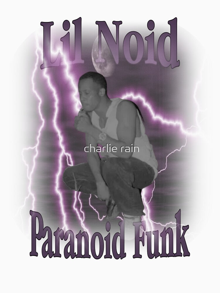 Lil Noid Paranoid Funk Memphis Hip Hop Bootleg T Shirt