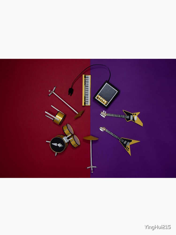 Rock Band Instruments Shirt