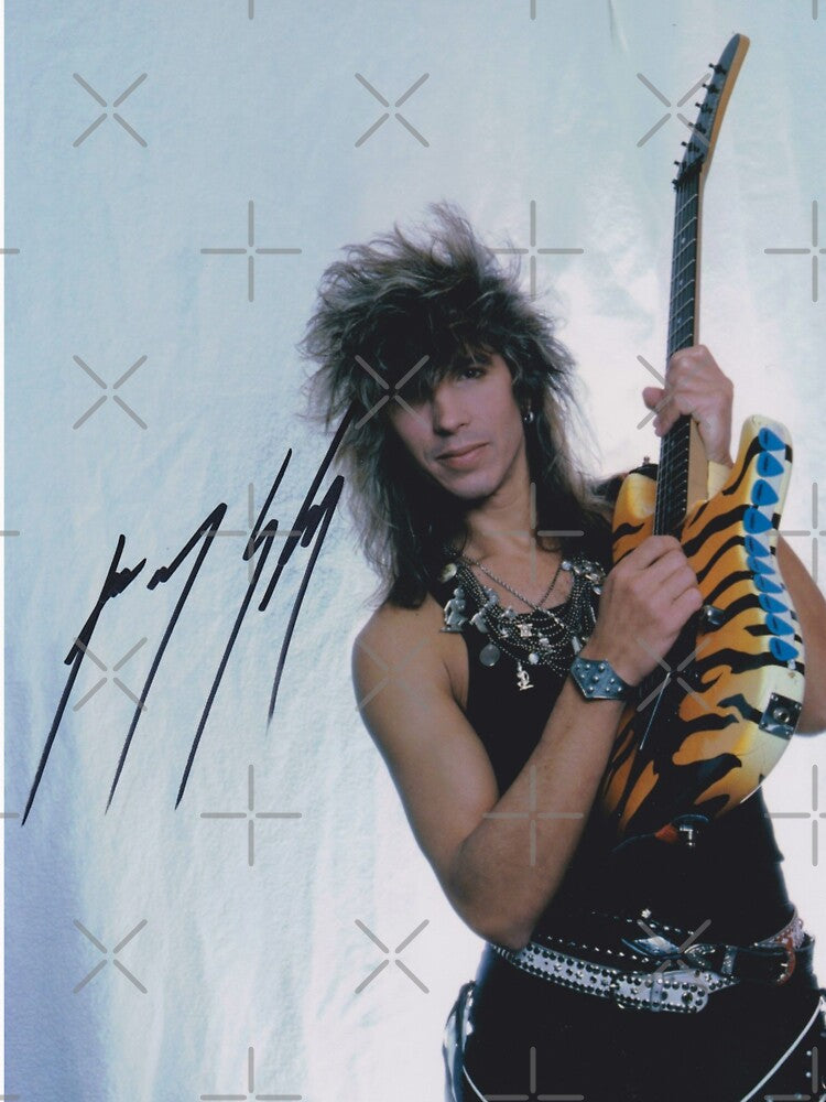 George Lynch Signed Style Shirt