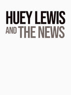Huey Lewis & The News Black Shirt